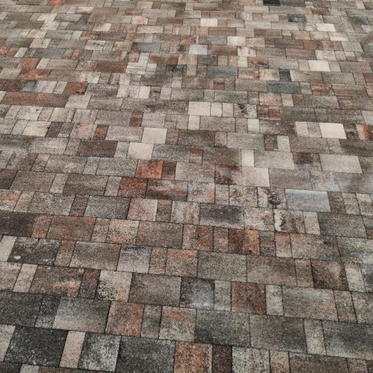 Фото 2 - Тротуарная плитка Новый Город (Лэндхаус), Агат оранжевый